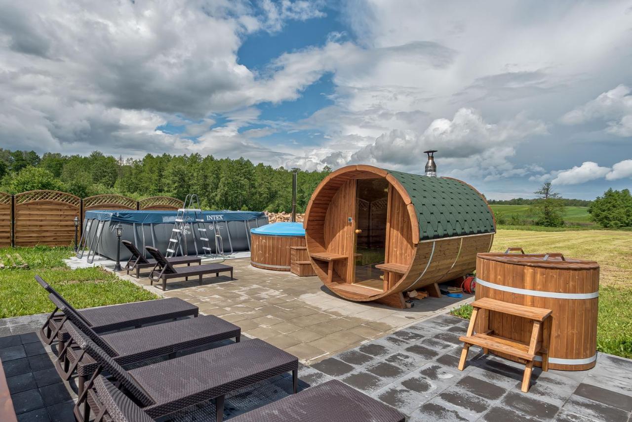 Ferienwohnung Brzozowy Zakatek-Brzozowa Bania Tykocin Exterior foto